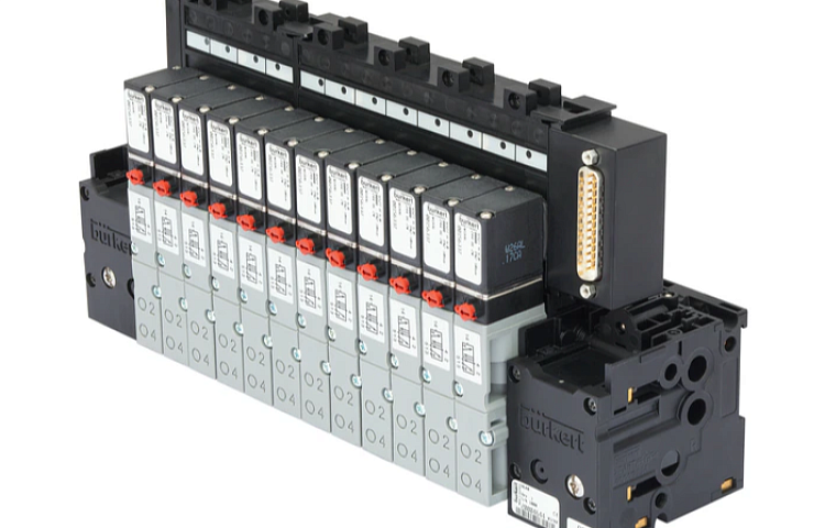 Модульный клапанный блок для пневматики Burkert 8640